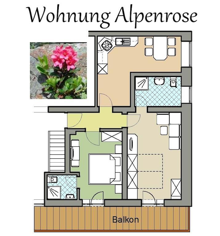 Urblhof Apartman Leutasch Szoba fotó